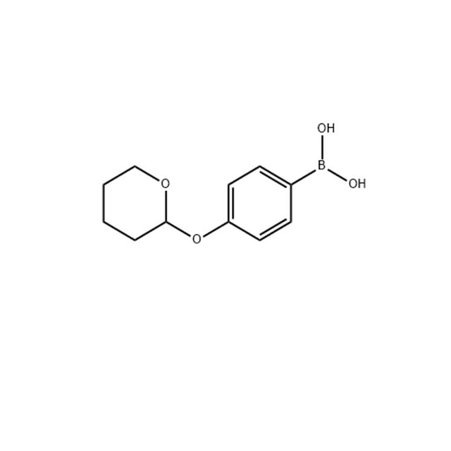 Ácido 4- (2-tetrahidropiraniloxi) fenilborónico (182281-01-2) C11H15BO4
