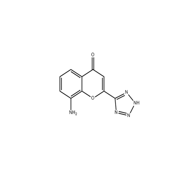 8-amino-4-oxo-2- (tetrazol-5-il) -4H-1-benzopyrano 