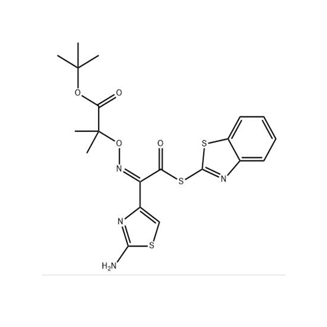 2-mercaptobenzotiazolil- (z)-(2-aminotiazol-4-il) -2- (terc-butoxicarbonil) isopropoxiiminoacetato 