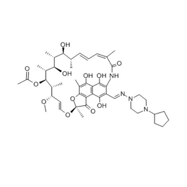 Clorhidrato de rifapalina (127923-87-9) C47H65CLN4O12