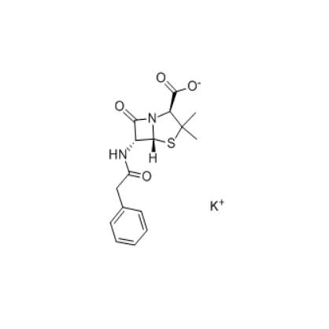 Bencilpenicilina de potasio (113-98-4) C16H17KN2O4S