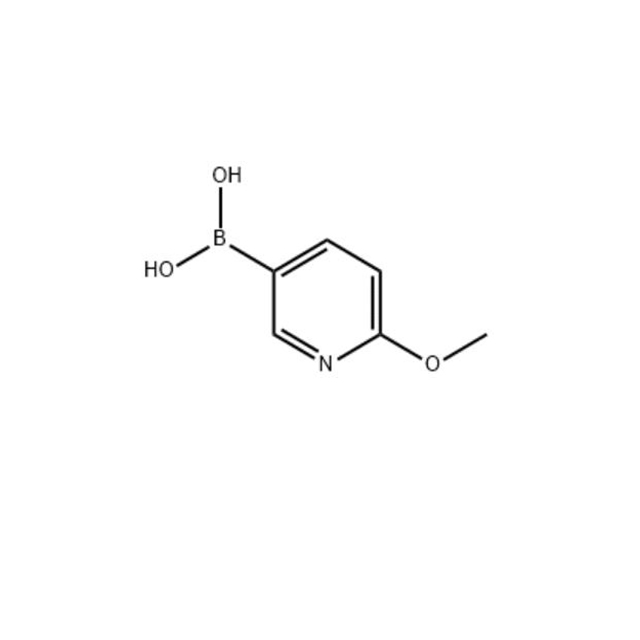 Ácido 2-metoxi-5-piridinborónico (163105-89-3) C6H8BNO3