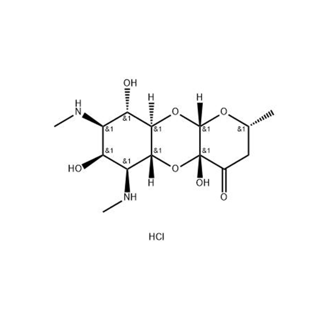 Dihidrocloruro de espectinomicina (21736-83-4) C14H26CL2N2O7