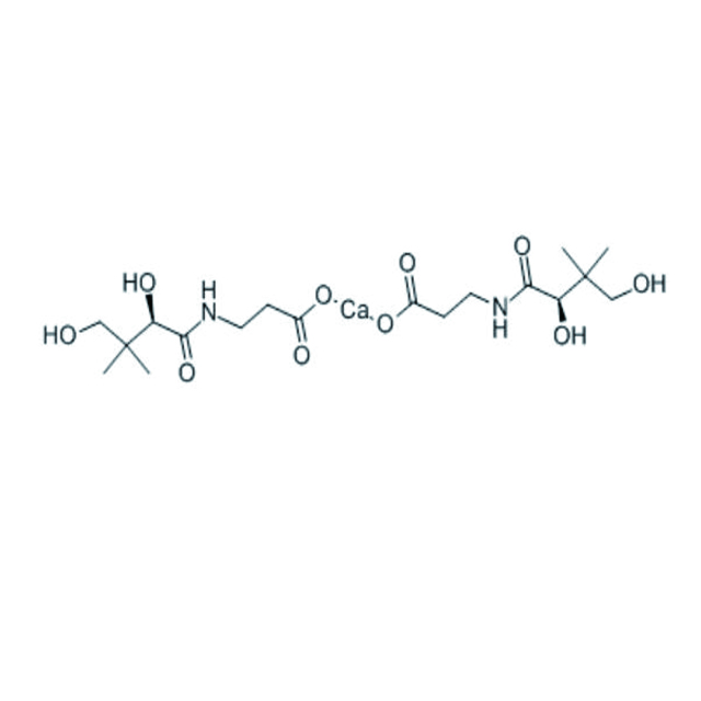 Sal de calcio del ácido pantoténico (137-08-6) C9H17NO5.1 / 2Ca