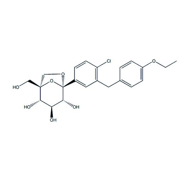 Ertugliflozina (1210344-57-2) C22H25ClO7