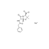 Penicillin g Sal de sodio (69-57-8) C16H17N2NAO4S